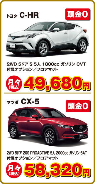 トヨタ c-HR